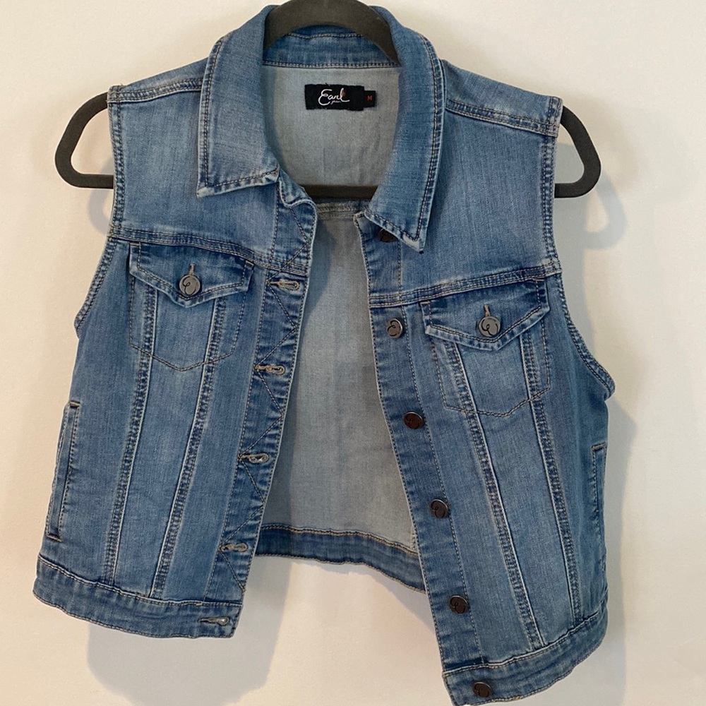 Denim vest